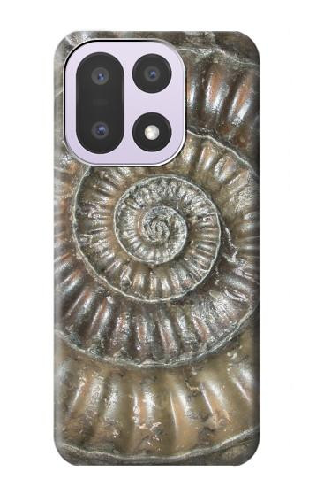 S1788 Ammonite Fossil Hülle Schutzhülle Taschen für OnePlus 15