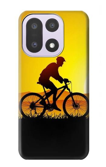 S2385 Bicycle Bike Sunset Hülle Schutzhülle Taschen für OnePlus 15