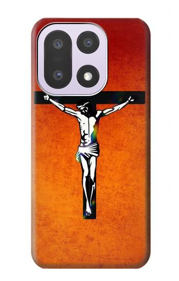 S2421 Jesus Christ On The Cross Hülle Schutzhülle Taschen für OnePlus 15