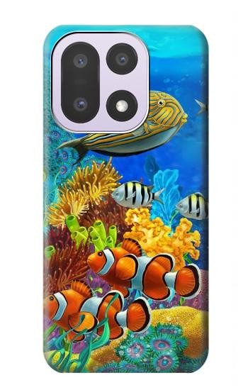 S2568 Sea Seabed Fish Corals Underwater Ocean Hülle Schutzhülle Taschen für OnePlus 15