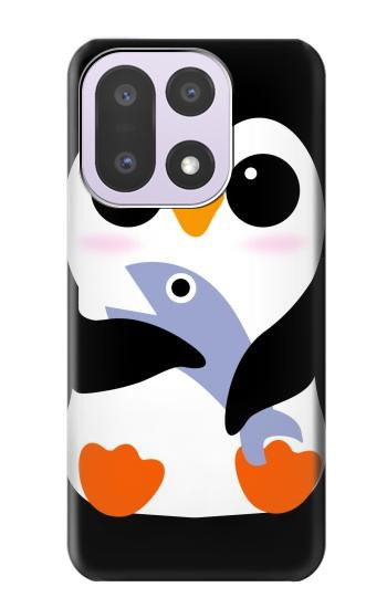 S2631 Cute Baby Penguin Hülle Schutzhülle Taschen für OnePlus 15