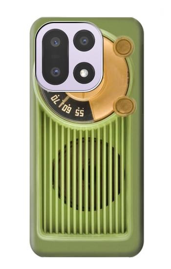 S2656 Vintage Bakelite Radio Green Hülle Schutzhülle Taschen für OnePlus 15