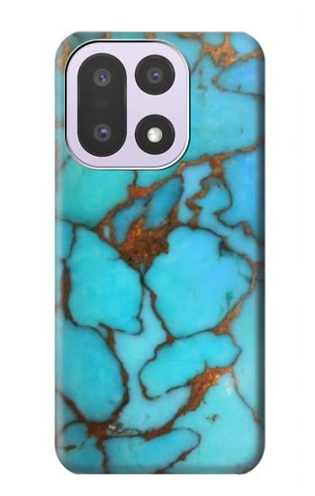 S2685 Aqua Turquoise Gemstone Graphic Printed Hülle Schutzhülle Taschen für OnePlus 15