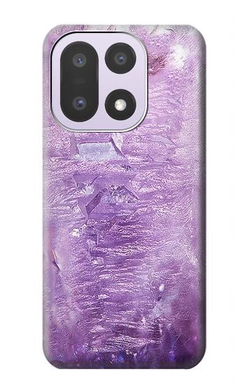 S2690 Amethyst Crystals Graphic Printed Hülle Schutzhülle Taschen für OnePlus 15