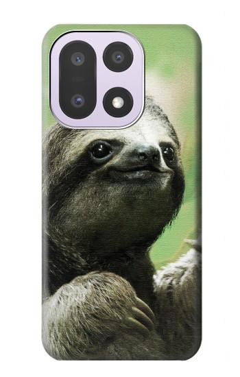 S2708 Smiling Sloth Hülle Schutzhülle Taschen für OnePlus 15