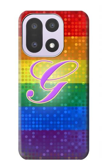 S2899 Rainbow LGBT Gay Pride Flag Hülle Schutzhülle Taschen für OnePlus 15