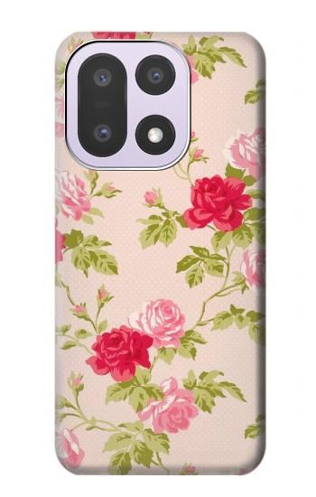 S3037 Pretty Rose Cottage Flora Hülle Schutzhülle Taschen für OnePlus 15