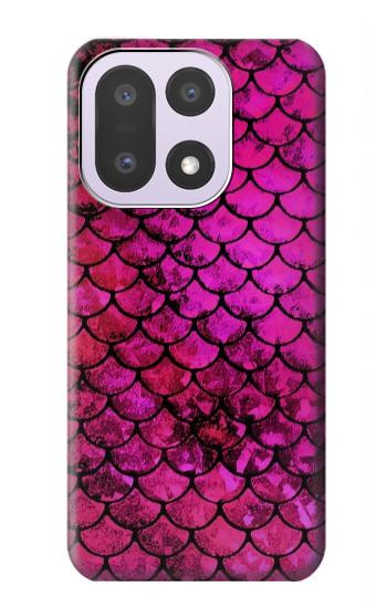 S3051 Pink Mermaid Fish Scale Hülle Schutzhülle Taschen für OnePlus 15