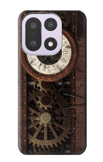 S3221 Steampunk Clock Gears Hülle Schutzhülle Taschen für OnePlus 15