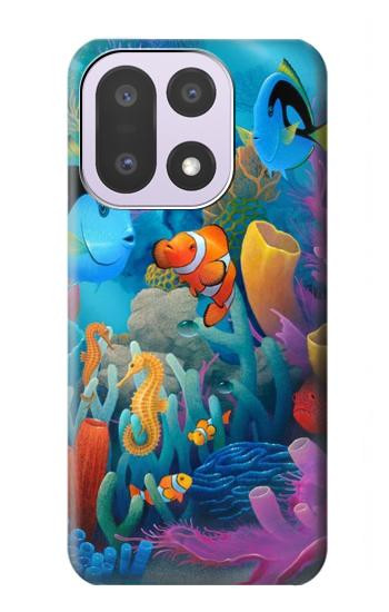 S3227 Underwater World Cartoon Hülle Schutzhülle Taschen für OnePlus 15