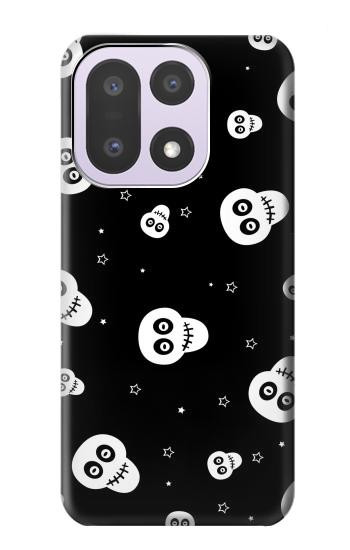 S3261 Smile Skull Halloween Pattern Hülle Schutzhülle Taschen für OnePlus 15