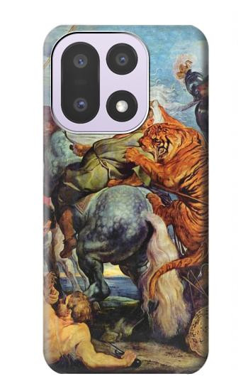 S3331 Peter Paul Rubens Tiger und Lowenjagd Hülle Schutzhülle Taschen für OnePlus 15