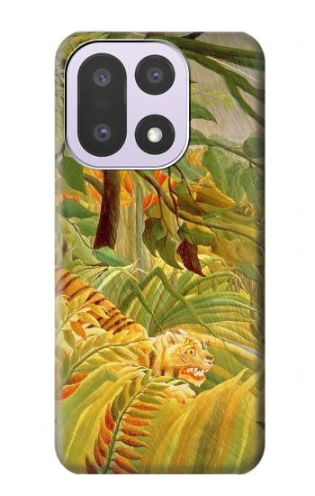 S3344 Henri Rousseau Tiger in a Tropical Storm Hülle Schutzhülle Taschen für OnePlus 15