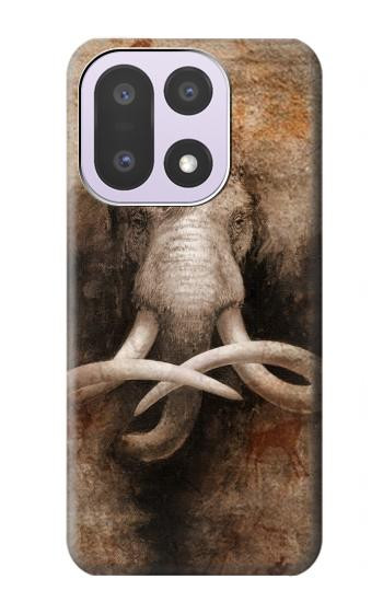 S3427 Mammoth Ancient Cave Art Hülle Schutzhülle Taschen für OnePlus 15