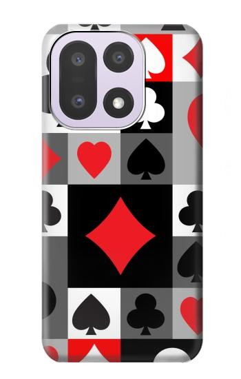 S3463 Poker Card Suit Hülle Schutzhülle Taschen für OnePlus 15