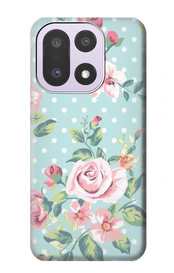 S3494 Vintage Rose Polka Dot Hülle Schutzhülle Taschen für OnePlus 15