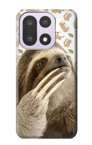 S3559 Sloth Pattern Hülle Schutzhülle Taschen für OnePlus 15