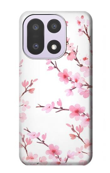 S3707 Pink Cherry Blossom Spring Flower Hülle Schutzhülle Taschen für OnePlus 15