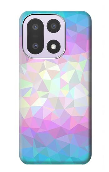 S3747 Trans Flag Polygon Hülle Schutzhülle Taschen für OnePlus 15
