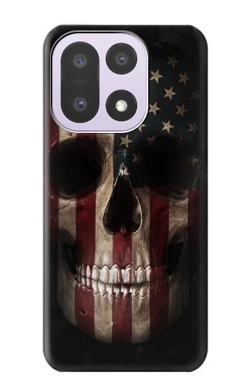 S3850 American Flag Skull Hülle Schutzhülle Taschen für OnePlus 15