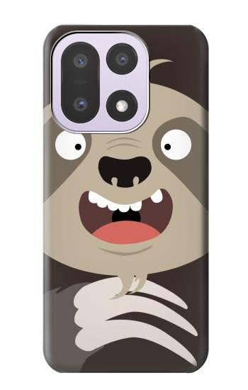 S3855 Sloth Face Cartoon Hülle Schutzhülle Taschen für OnePlus 15