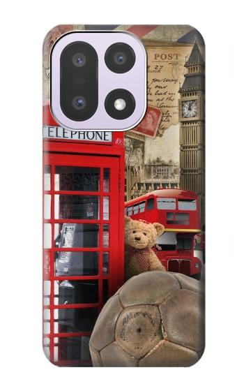 S3856 Vintage London British Hülle Schutzhülle Taschen für OnePlus 15
