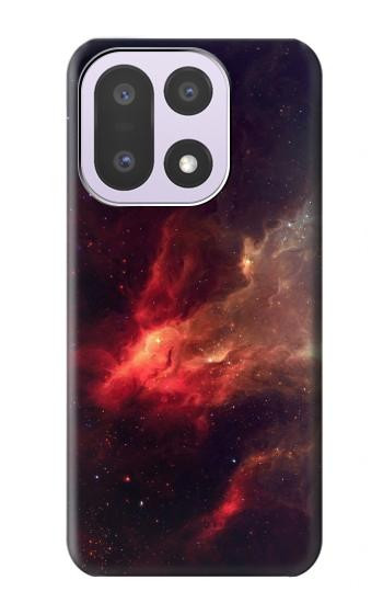 S3897 Red Nebula Space Hülle Schutzhülle Taschen für OnePlus 15