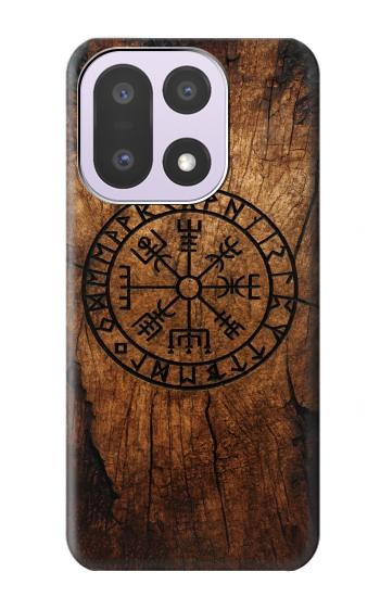 S4036 Viking Vegvisir Compass Wood Hülle Schutzhülle Taschen für OnePlus 15