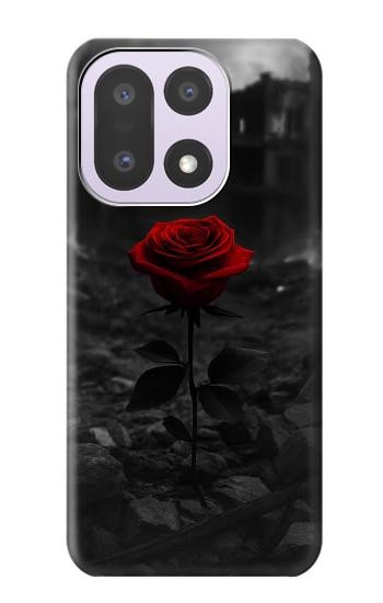 S4048 Red Rose Ruins Hülle Schutzhülle Taschen für OnePlus 15