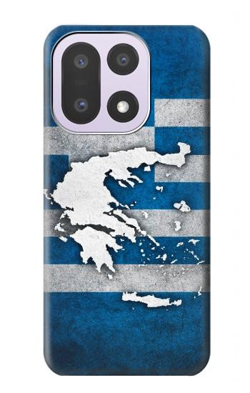 S4074 The Flag of Greece Hülle Schutzhülle Taschen für OnePlus 15