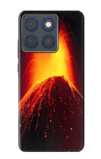 S0745 Volcano Lava Hülle Schutzhülle Taschen für Motorola Edge 70