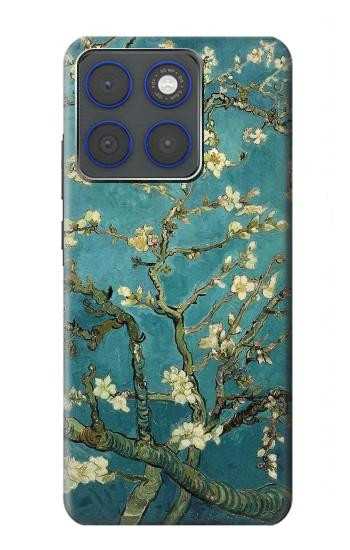 S0842 Blossoming Almond Tree Van Gogh Hülle Schutzhülle Taschen für Motorola Edge 70