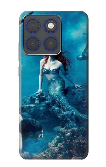 S0899 Mermaid Hülle Schutzhülle Taschen für Motorola Edge 70