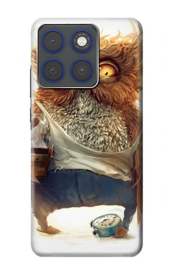 S1133 Wake up Owl Hülle Schutzhülle Taschen für Motorola Edge 70
