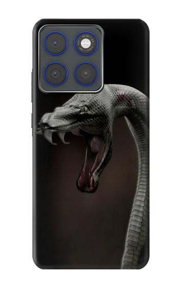 S1597 Black Mamba Snake Hülle Schutzhülle Taschen für Motorola Edge 70