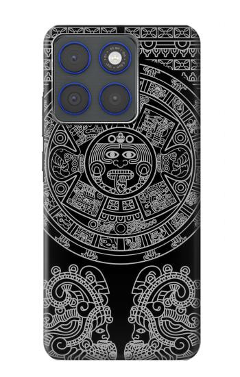 S1838 Mayan Pattern Hülle Schutzhülle Taschen für Motorola Edge 70