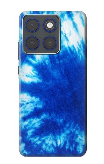 S1869 Tie Dye Blue Hülle Schutzhülle Taschen für Motorola Edge 70