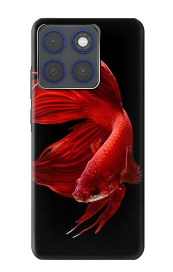 S2092 Red Siamese Fighting Fish Hülle Schutzhülle Taschen für Motorola Edge 70