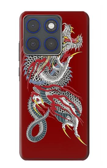 S2104 Yakuza Dragon Tattoo Hülle Schutzhülle Taschen für Motorola Edge 70