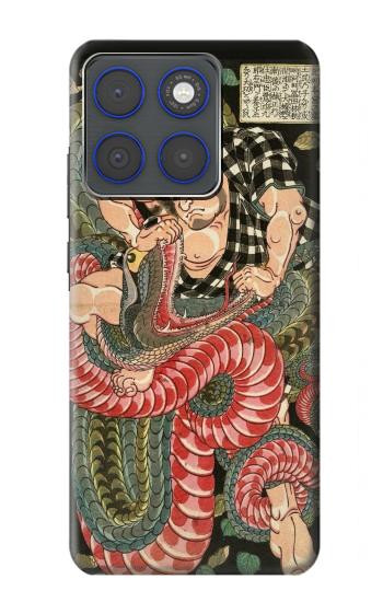 S2469 108 Heroes of Suikoden Saginoike Heikuro Hülle Schutzhülle Taschen für Motorola Edge 70