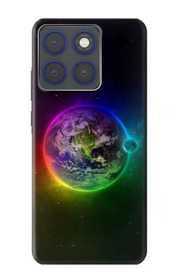 S2570 Colorful Planet Hülle Schutzhülle Taschen für Motorola Edge 70