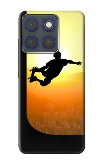 S2676 Extreme Skateboard Sunset Hülle Schutzhülle Taschen für Motorola Edge 70