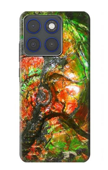 S2694 Ammonite Fossil Hülle Schutzhülle Taschen für Motorola Edge 70