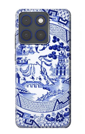 S2768 Willow Pattern Graphic Hülle Schutzhülle Taschen für Motorola Edge 70