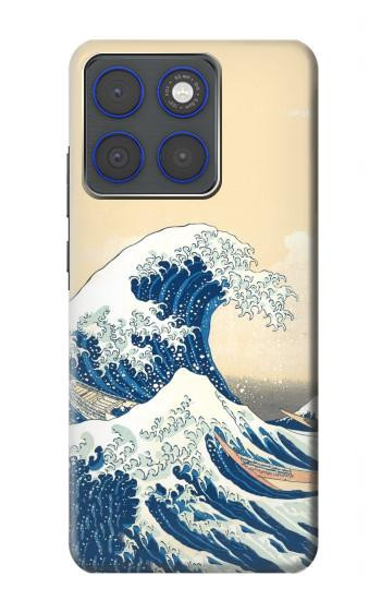 S2790 Hokusai Under The Wave off Kanagawa Hülle Schutzhülle Taschen für Motorola Edge 70