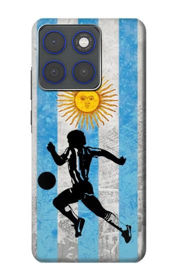 S2977 Argentina Football Soccer Hülle Schutzhülle Taschen für Motorola Edge 70