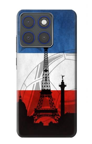 S2980 France Football Soccer Hülle Schutzhülle Taschen für Motorola Edge 70