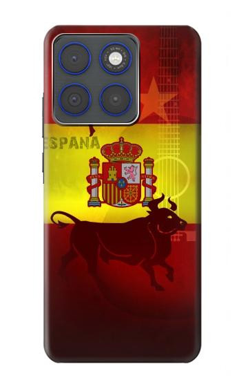 S2984 Spain Football Soccer Hülle Schutzhülle Taschen für Motorola Edge 70