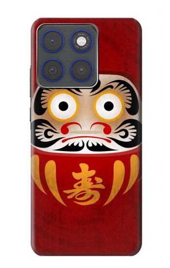 S3023 Japan Good Luck Daruma Doll Hülle Schutzhülle Taschen für Motorola Edge 70