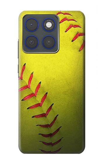 S3031 Yellow Softball Ball Hülle Schutzhülle Taschen für Motorola Edge 70